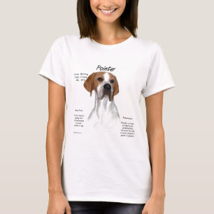Zeiger-Geschichtsentwurf T-Shirt