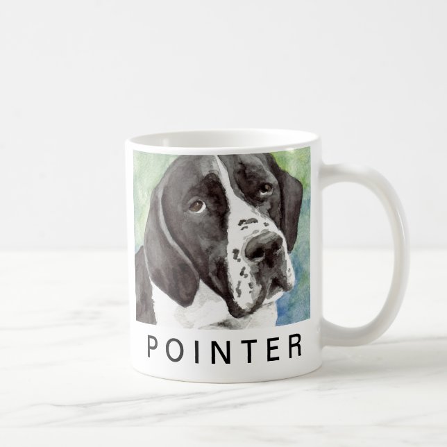 Zeiger-HundeTassen Tasse (Rechts)