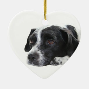 Zeiger-Hundeverzierung Keramik Ornament
