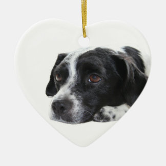Zeiger-Hundeverzierung Keramik Ornament