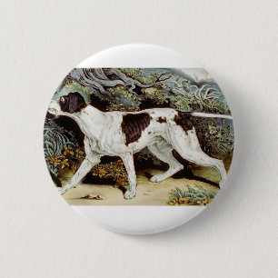 Zeiger-Hundewasserfarbe Button