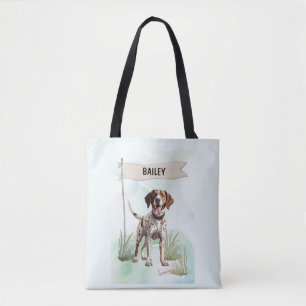 Zeiger-Wasserfarbe Personalisierter Hund