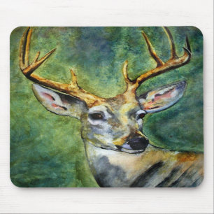 Zeiger zehn (Rotwild) Mousepad