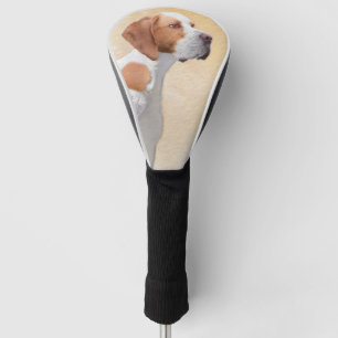 Zeigermalerei - Niedliche Originalkunst des Hundes Golf Headcover