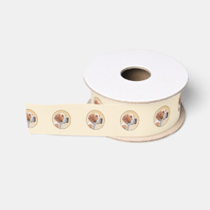 Zeigermalerei - Niedliche Originalkunst des Hundes Ripsband