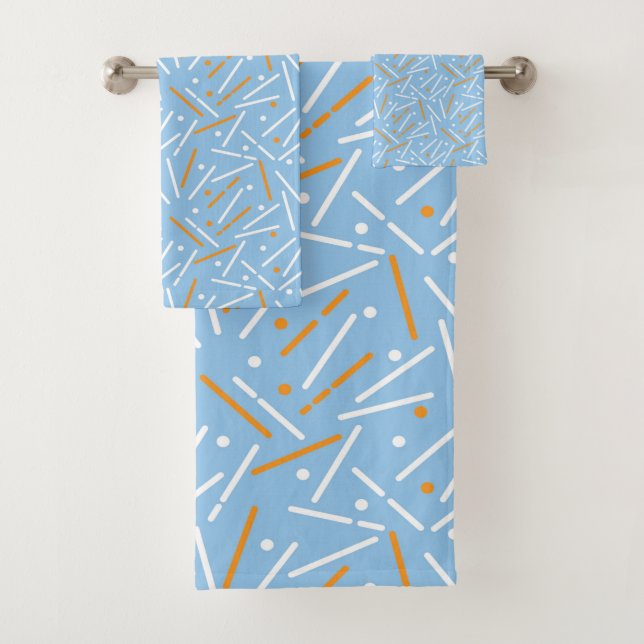 Zeilenmuster 6 badhandtuch set (Insitu)