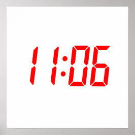 Zeit 11:06 poster