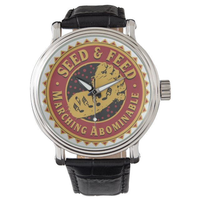 Zeit 2 ist abscheulich armbanduhr (Vorderseite)