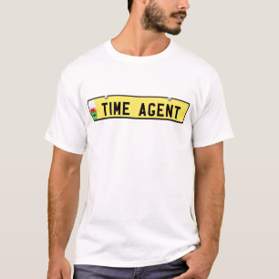 ZEIT-AGENT - Waliser-Lizenzplatte T-Shirt