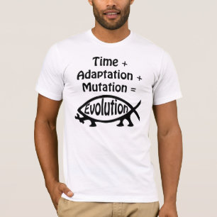 Zeit + Anpassung + Veränderung = Evolution T-Shirt
