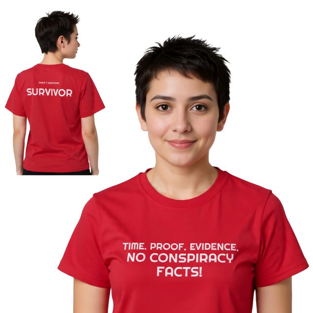 Zeit. Beweis. Beweise.  T-Shirt (Von Creator hochgeladen)