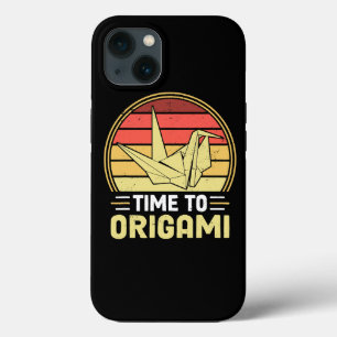 Zeit bis Origami I Papier Falten I Origami Case-Mate iPhone Hülle