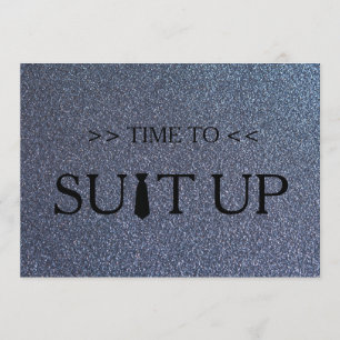 Zeit bis zum Erreichen des weißen Hintergrunds Einladung