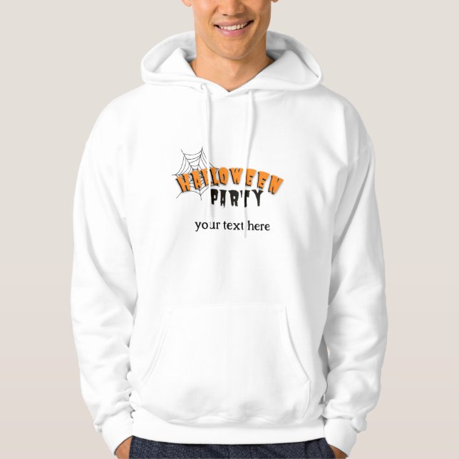 Zeit bis zum Halloween-Party bearbeitet Hoodie (Vorderseite)