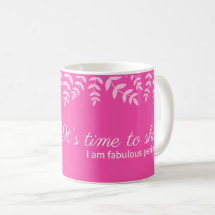 Zeit bis zum Heiligen: Inspirationsmotivation Zita Kaffeetasse