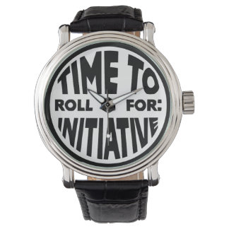Zeit bis zum Roll for Initiative Clock Armbanduhr