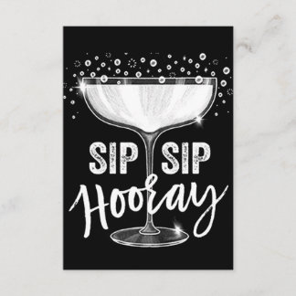 ZEIT BIS ZUM ***SIP SIP HOORAY** CELEBRATE INVITAT EINLADUNG