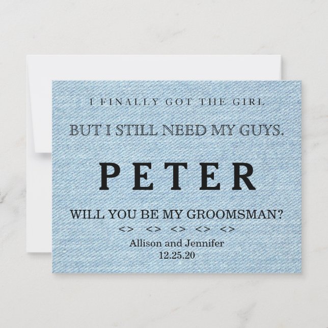 Zeit bis zur Anpassung Einladung (Vorderseite)