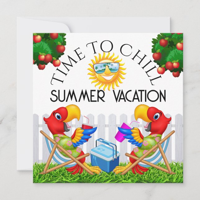 Zeit bis zur Einladung von Kindern (Vorderseite)