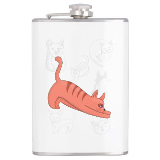 Zeit bis zur Zwei-Tone-Kaffee-Tasse Flachmann