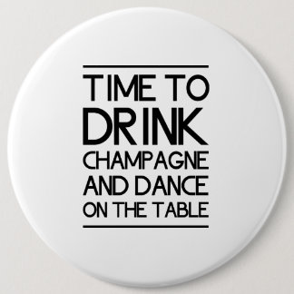 Zeit, Champagne zu trinken und auf die Tabelle zu Button
