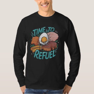 Zeit, das Gewicht zu erhöhen T-Shirt