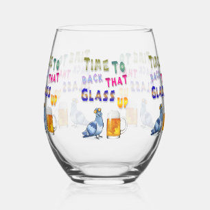 Zeit, das Glas zu stützen