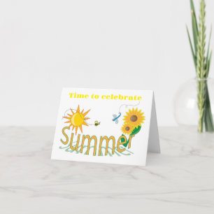 ZEIT, DEINEN *21. GEBURTSTAG IM SOMMER* ZU FEIERN KARTE