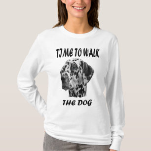 Zeit, den Hund zu laufen T-Shirt