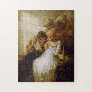 Zeit der alten Frauen Francisco José de Goya Puzzle