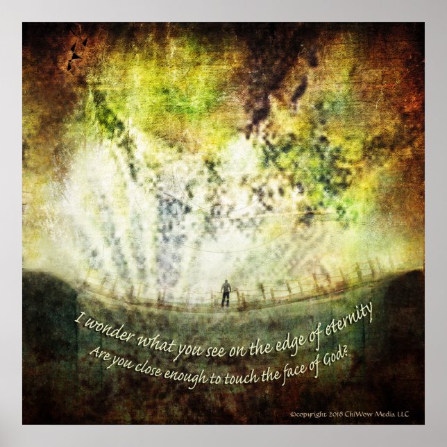 Zeit - "Der Rand der Ewigkeit" Poster (Vorne)