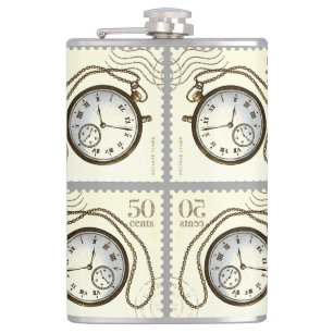 Zeit, ein Glas zu heben Flachmann