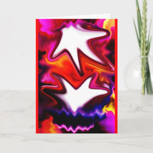 Zeit erreichen feiertagskarte