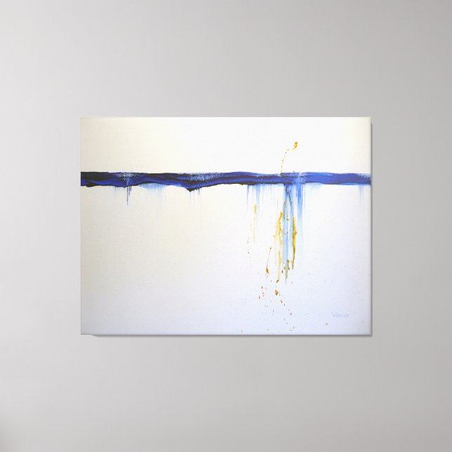 ZEIT ERwachen, Art Therapy Giclee Leinwanddruck (Vorderseite)