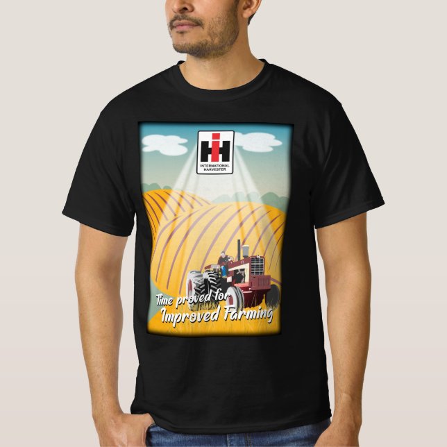 Zeit erwiesen für bessere Landwirtschaft T-Shirt (Vorderseite)
