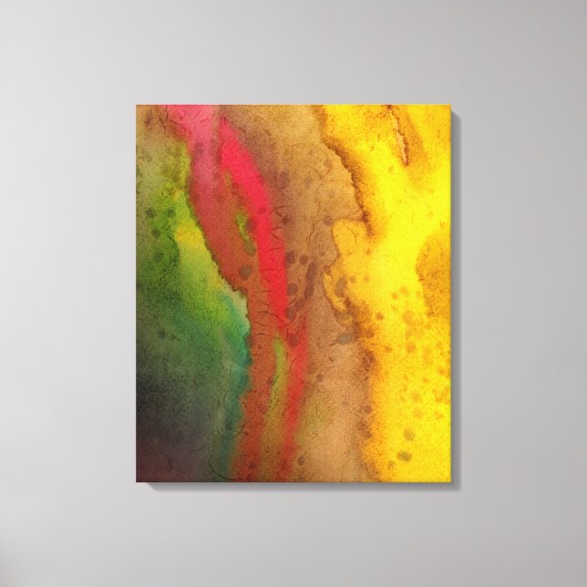 "Zeit" Fine Art Canvas Print Leinwanddruck (Vorderseite)
