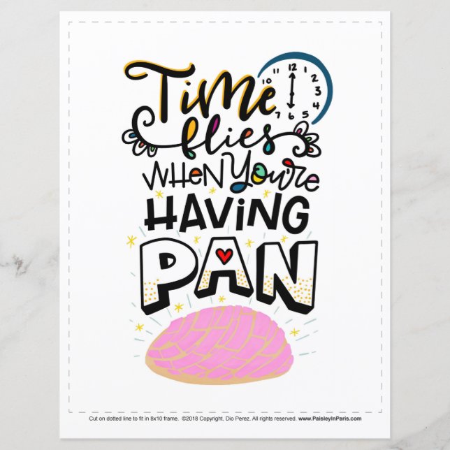 Zeit fliegt, wenn Sie Spaß haben, trimmen Sie auf  (Vorderseite)