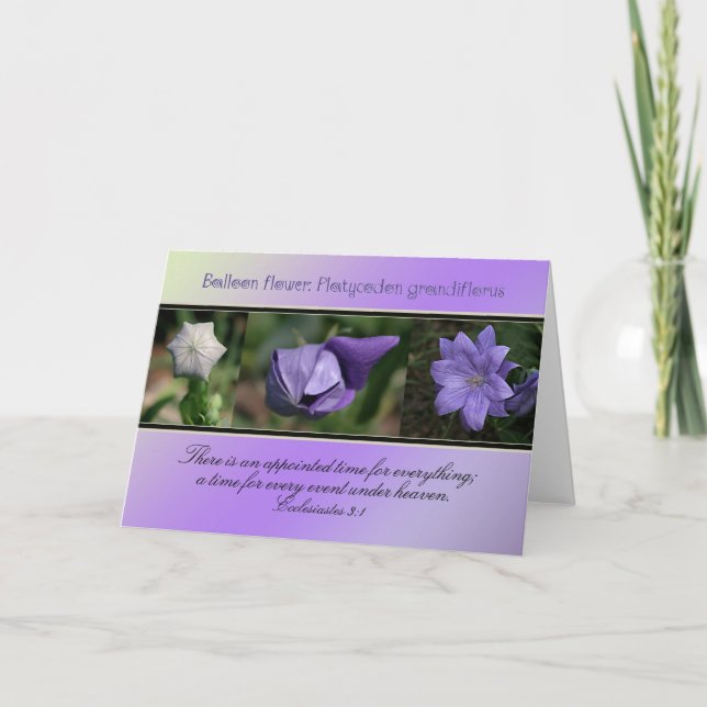 Zeit für alles karte (Vorderseite)