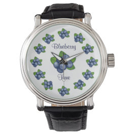 Zeit für Blueberry Armbanduhr