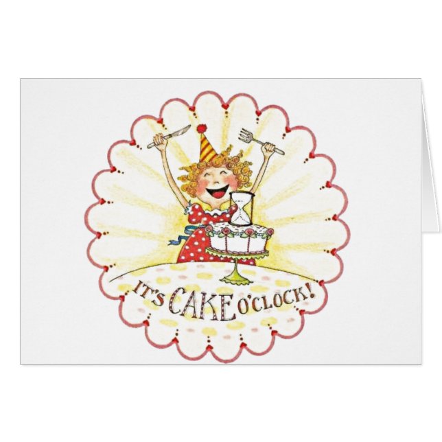 ZEIT FÜR "CAKE" FÜR JEMAND PHANTASTISCH IST **21** (Vorderseite (Horizontal))