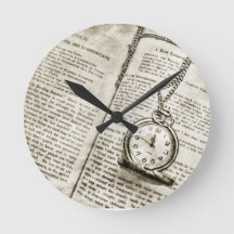 Zeit für das Ablesen der Wanduhr
