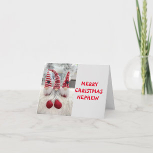 ZEIT FÜR DAS SPASS BEI CHRISTMAS NEPHEW KARTE
