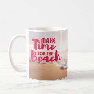 Zeit für den Strand Kaffeetasse