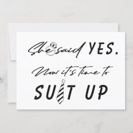 Zeit für den Träger zum Anzug von lustigen Skripte Einladung