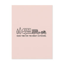 Zeit für die große Postkarte im Freien