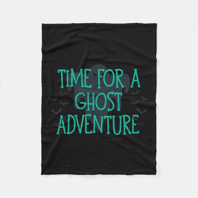 Zeit für ein Ghost-Abenteuer Fleecedecke (Vorderseite)