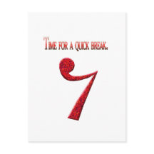 "Zeit für eine kurze Pause"