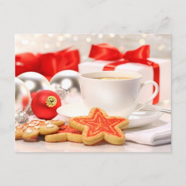 Zeit für eine Teepause Postkarte (Vorderseite)