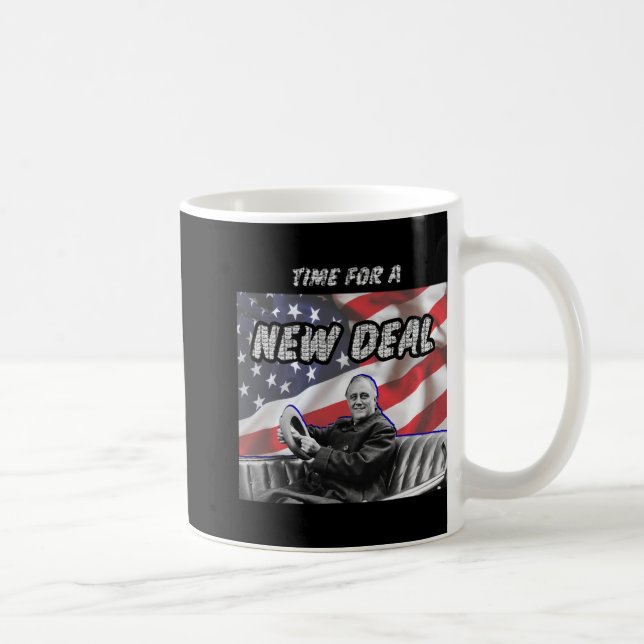 Zeit für einen neuen Fdr  Kaffeetasse (Rechts)