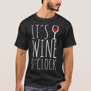 Zeit für einen Wein Lustiger Winzer, es ist Weinz T-Shirt